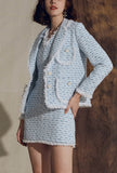 Fashion Vintage Fringed Tweed Short Jacket