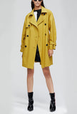 Multi-color Slim London Style Long Trench Coat