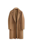 Classic Plus Size Mid-length Loose Woolen Coat