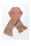 Fringed Thick Wool Winter Scarf