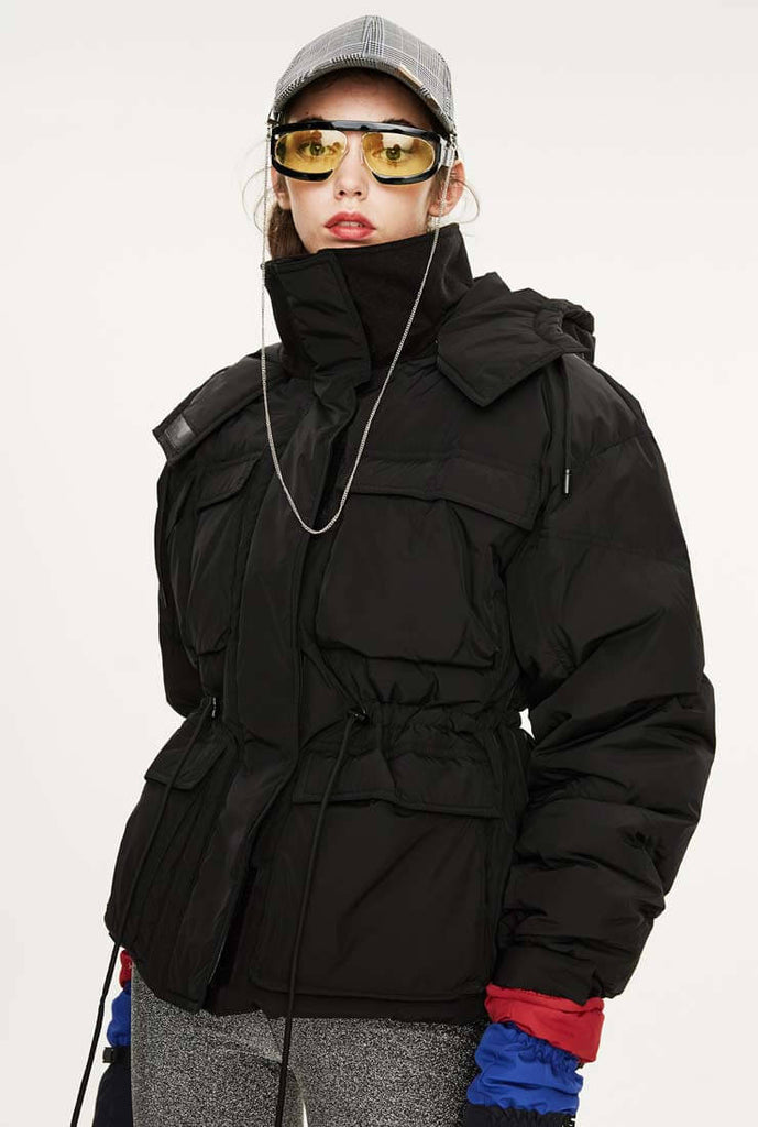 Hooded Street Style Short Warm Down Jacket