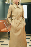 Khaki Classic London Style Long Trench Coat