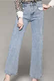 Retro Straight Wide Pants Jeans